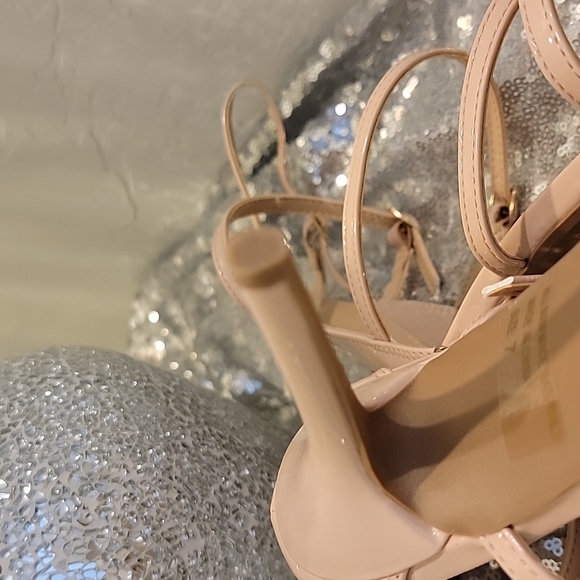 Brand New Sexy Blush Strappy Heels - Picture 7 of 8
